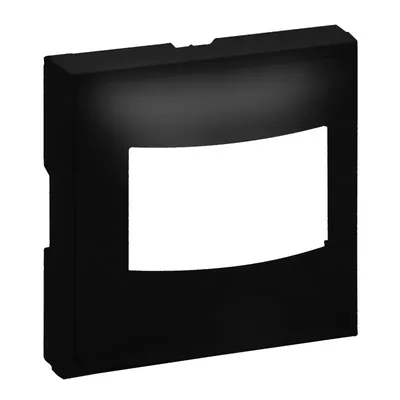 Produktbild von Legrand Niloe Step Abdeckung Bewegungsmelder 2-Leiter Farbe: Schwarz 864510