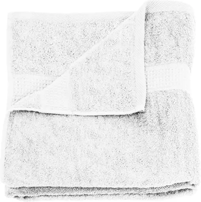 Produktbild von Duschtuch weiß 70x140 cm Baumwolle schnelltrocknend Frottee Frottiertuch