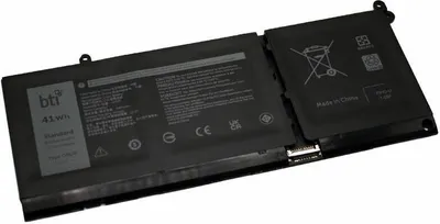 Produktbild von BTI G91J0-, 41 Wh, Lithium-Ion (Li-Ion), 11,25 V, Schwarz, 1 Stück(e)