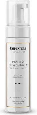 Produktbild von TanExpert Coconut Glow Pianka Samoopalająca 200ml
