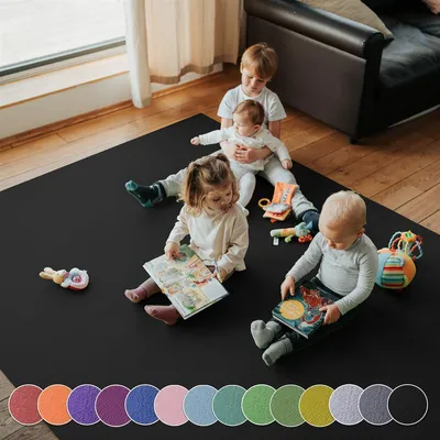 Immagine prodotto di Tappeto per gattonare SanoSoft XXL 240x200cm Nero