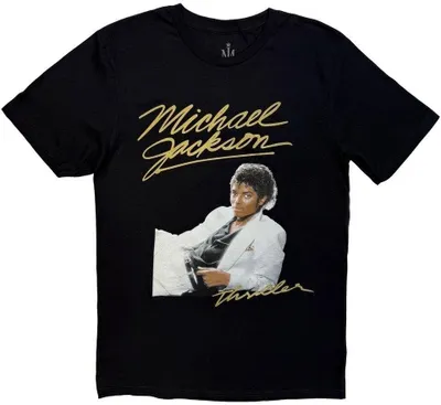 Produktbild von Michael Jackson Thriller White Suit Black 2XL T-Shirt