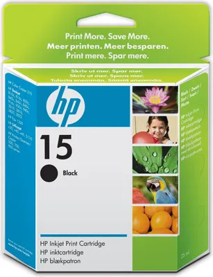 Immagine prodotto di HP 15 Inkjet Cartuccia d'Inchiostro Originale 1 pz Nero