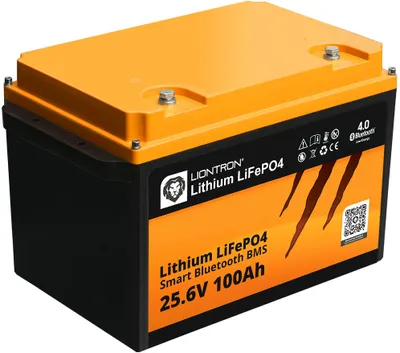Produktbild von LIONTRON LiFePO4 25,6V 100Ah LX Smart BMS mit Bluetooth - All In 1 - Marine
