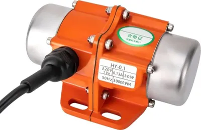Produktbild von Vibrationsmotor, 30W Leistung, Geschwindigkeitsregler enthalten, Rot
