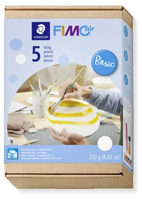 Produktbild von STAEDTLER FIMOair lufttrocknende Modelliermasse Set smal "Basic"