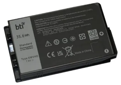 Productafbeelding van BTI 451-BDDY-, 4680 mAh, 36 Wh, Lithium-ion (Li-ion), 7,6 V, Zwart, 1 stuk