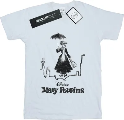 Produktbild von Disney - "Rooftop Landing" T-Shirt für Damen BI17062 (XL) (Weiß)