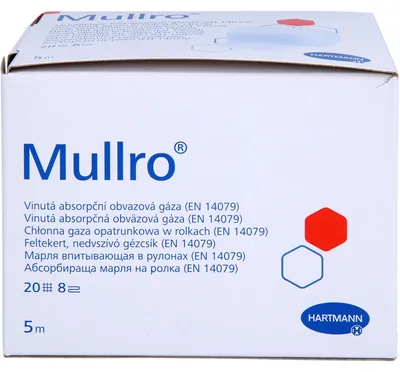 Productafbeelding van MULLRO VERBAND, 5x10 cm, 1 stuk