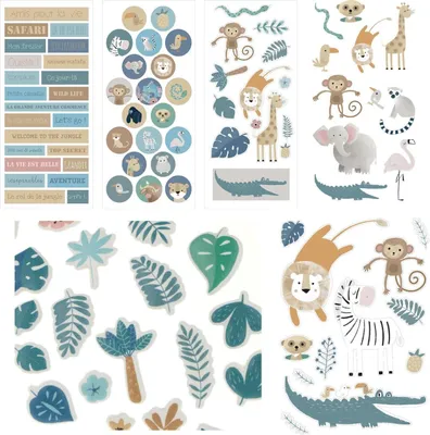 Produktbild von 6 Bogen Safaristicker