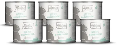 Produktbild von MjAMjAM gute Pute an gedämpftem Kürbis, Adult, jede Rasse, Kürbis, Truthahn, 200 g, Getreidefrei