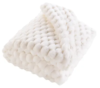 Image de Couverture matelassée en peluche, FROSTY, 125 x 150 cm