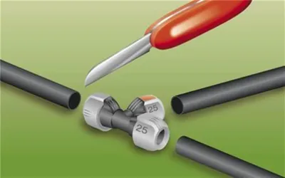 Produktbild von GARDENA Verbindungsrohr 25 mm, 50 m