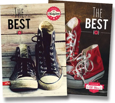 Produktbild von The Best Sneakers, Školní sešit, A4, linkovaný, mix motivů