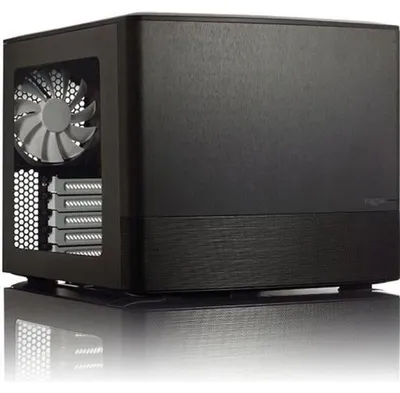 Zdjęcie produktu dla Fractal Design | NODE 804 | Okno boczne | 2 - USB 3.0Wejście/wyjście audioPrzycisk zasilania z diodą LED (biała)Dioda LED aktywności dysku twardego (biała) | Czarny | Micro ATX | Zasilacz w zestawie Nie