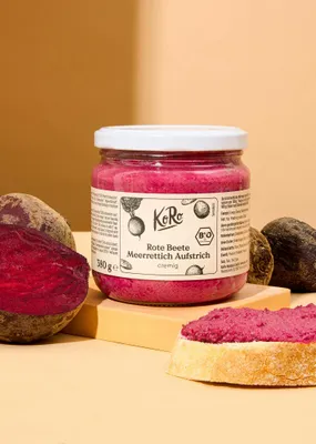 Produktbild von KoRo I  Rote Bete Meerrettich Aufstrich 380 g