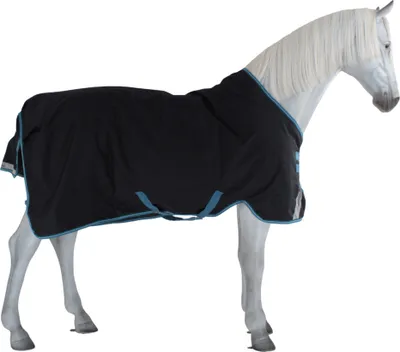 Produktbild von Horseware Amigo Bravo 12 50g Turnout Regendecke Navy/Turquoise, Horseware Deckengröße:160 cm / 7´0