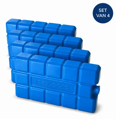 Productafbeelding van Benza – Koelelementen Set van 4 – 400 gram per Stuk – 340 ml Koelvloeistof – Voor Koelbox en Koeltas - Herbruikbaar, AI-gegenereerde afbeelding