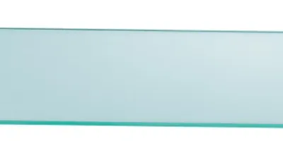 Produktbild von Wandablage aus Klarglas, eckig, 70 x 14 cm, 5 mm stark, für Badezimmer