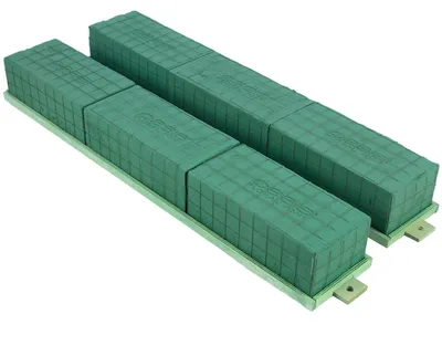 Produktbild von OASIS® BIOLINE® Raquette Frischblumen-Steckschaum – 51 bis 100,5 cm 76 cm