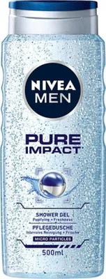 Zdjęcie produktu dla Nivea - Men Pure Impact Shower gel 500ml