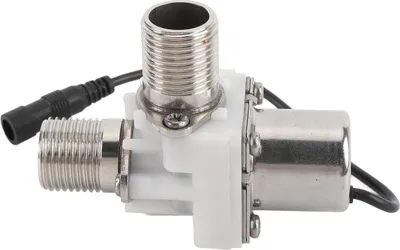 Image de Electrovanne d'eau à impulsion plastique G1/2 DC 6V Electrovanne d'eau électrique pour contrôle automatique