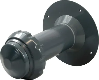 Produktbild von 4 in 1 Flachdachlüfter CLASSIC Flansch aus Hart-PVC