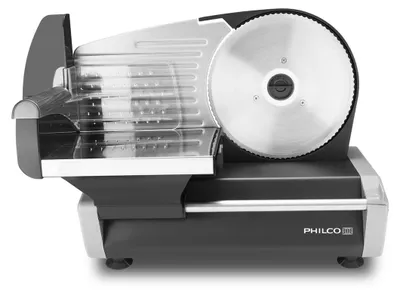 Produktbild von Elektrische Brotschneidemaschine Phfs 8010, 180 W, 15 mm Schnittstärke, 38,9x24,7x28,4 cm