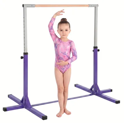 Obrázok produktu pre HOMCOM, gymnastický brúska, nastaviteľná výška (13 úrovní), nosnosť do 75 kg