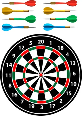 Produktbild von Darts 20cm, Tortenaufleger Geburtstag, … Oblate Premium