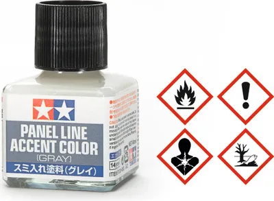 Produktbild von Tamiya Panel Accent Color Grau 40ml