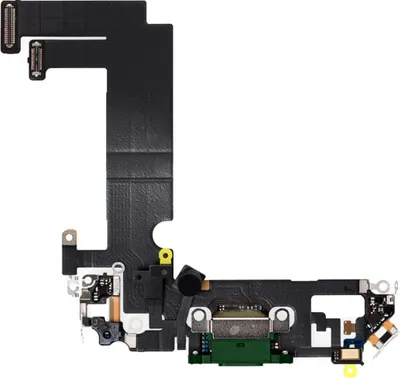 Produktbild von Clappio, Ersatzteil Ladebuchse, Lightning Stecker für Apple iPhone 12 Mini, Grün