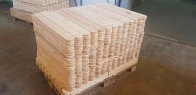 Produktbild von Zaunlatte 9x2x80 Sibirische Lärche 200Stück Form A