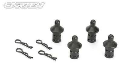 Immagine prodotto di CARTEN, prolunga per supporto carrozzeria, 6 mm, confezione da 4 pezzi.