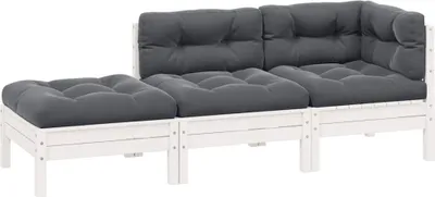 Zdjęcie produktu dla VidaXL 806665, Drewno, Tkanina, Poliester, Dorośli i dzieci, 5 cm, 60 cm, 60 cm