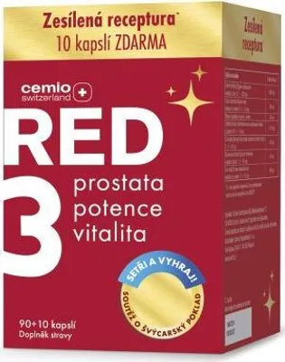 Produktbild von RED3: 90 Kapseln + 10 Kapseln gratis