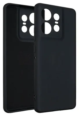 Produktbild von Beline Silikonhülle für Motorola Edge 50Pro, schwarz