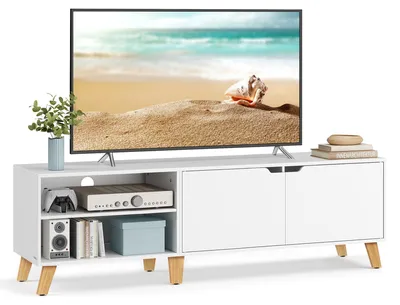 Produktbild von VASAGLE TV-Schrank, 160 cm lang, für Fernseher bis zu 65 Zoll, mit 2 Türen