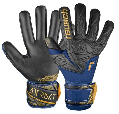 Produktbild von Reusch Torwarthandschuh Attrakt Gold X NC mit Negative Cut 4411 premium blue/gold/black 10.5