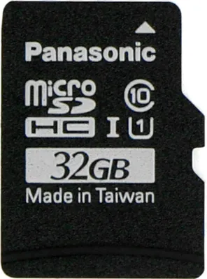 Produktbild von Panasonic 32GB microSDHC Class 10 Speicherkarte, NOOBS vorinstalliert, Bulk, Raspberry Pi micro SD Karte