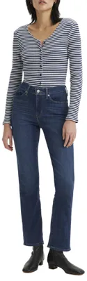 Produktbild von Levi's Damen Jeanshose Classic Mid Rise, Straight Fit, Lapis Dark Horse, W28/L32
