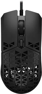 Immagine prodotto di Mouse da gioco con cavo per gamer - ambidestro - sensore ottico da 16.000 DPI - 6 pulsanti programmabili - scocca ultraleggera - protezione idrorepellente IPX6
