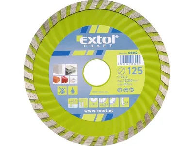 Image de Disque à tronçonner diamanté, Turbo - Coupe à sec et à l'eau, O 115x22,2x2mm