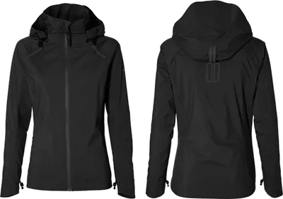Image de Basil Basil Veste de pluie Skane Women, Jet Black, taille : M