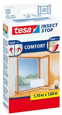 Productafbeelding van tesa vliegenhor COMFORT voor ramen, 1,70 m x 1,80 m