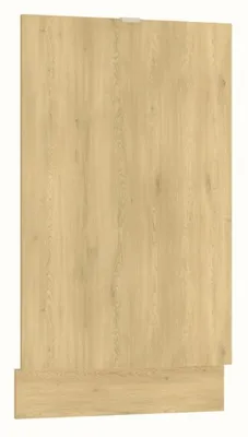 Produktbild von Küchenunterschrank 45 cm - Cremona-Eiche - Die Geschirrspülerfront - Sockel im Set enthalten - Höhe 71,3 cm