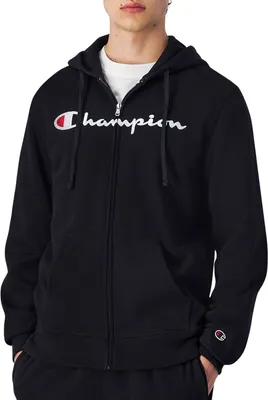 Immagine prodotto di Champion Big Logo Fleece - Giacca in felpa con zip intera Uomo
