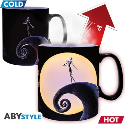 Produktbild von Nightmare Before Xmas Mug Heat Change 460 ml Jack & Moon