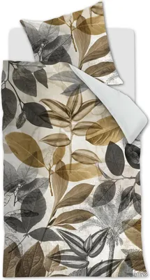 Produktbild von Beddinghouse Bettwäsche-Ganitur Amazonia Farbe Natur Größe 135x200+80x80