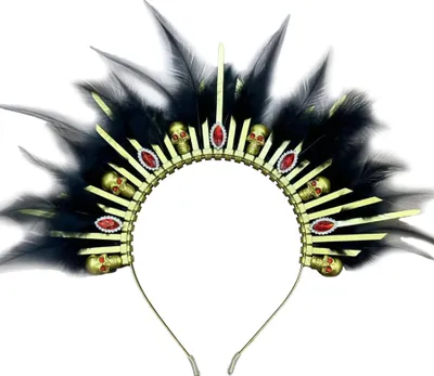 Image de Couronne "Doodshoofd" pour le carnaval et Halloween